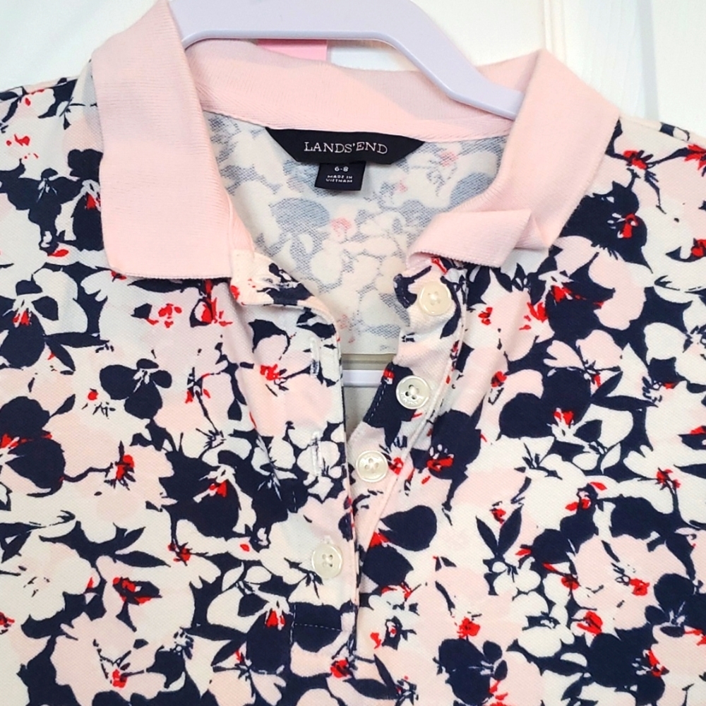 Lands End sakura polo, Medium